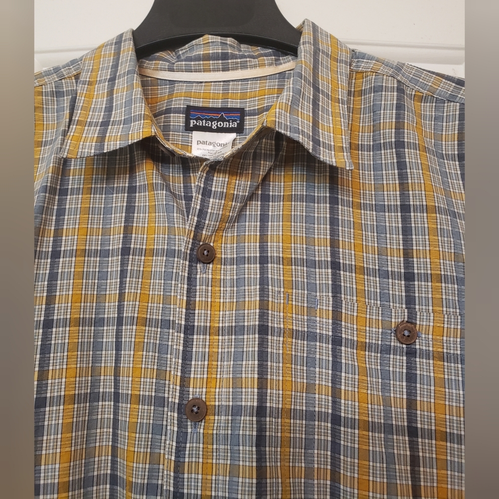 Patagonia Button Down Short Sleeve L - Picture 6 of 9